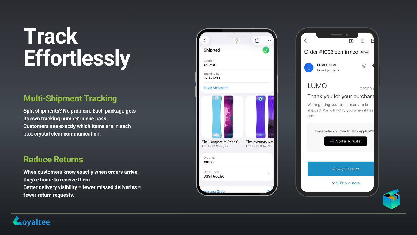 Loyaltee Apple Wallet Order Tracker gallery image