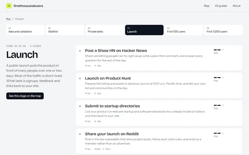 First 1,000 Users screenshot 6