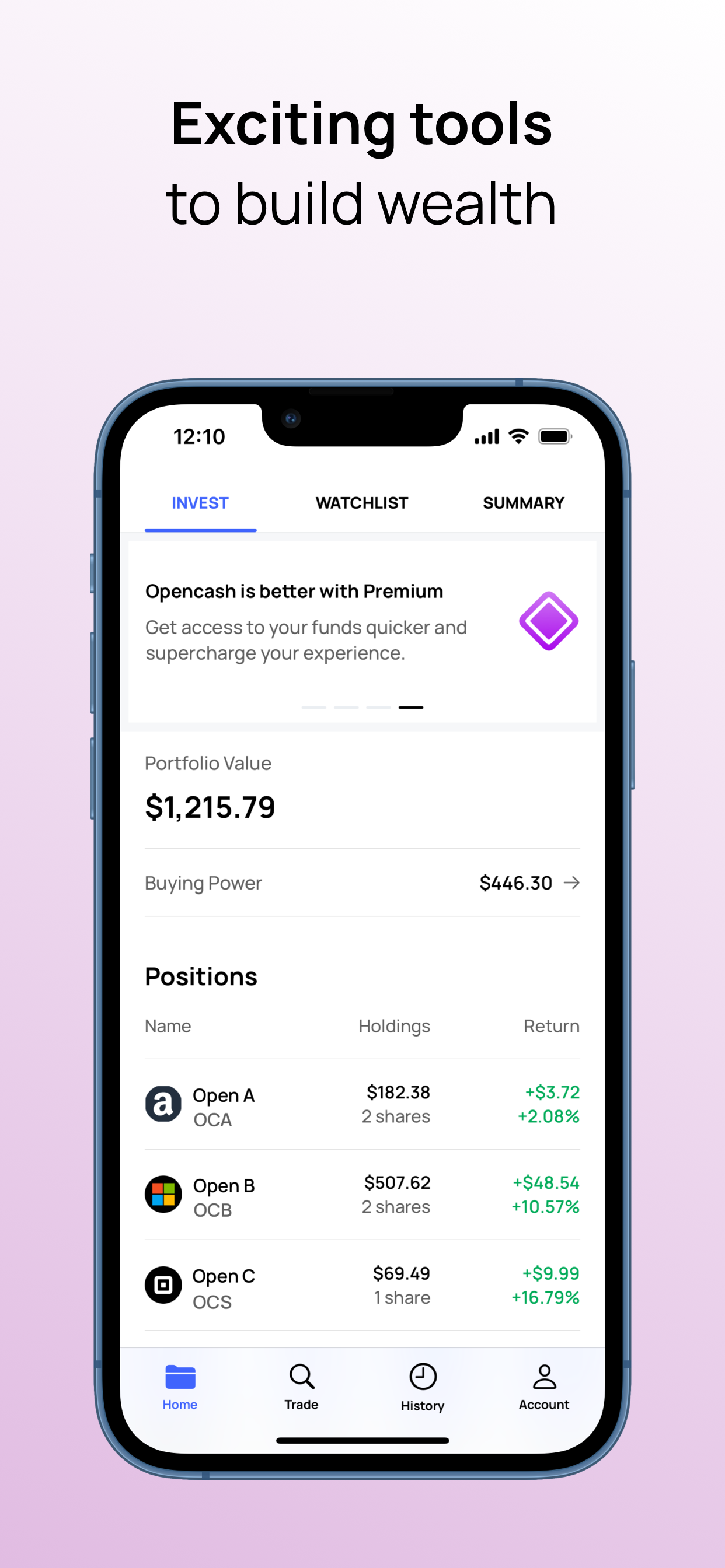 Opencash - Gewinnen Sie jedes Jahr bis zu 10 Millionen US -Dollar, während Sie in Aktien investieren Medien 3