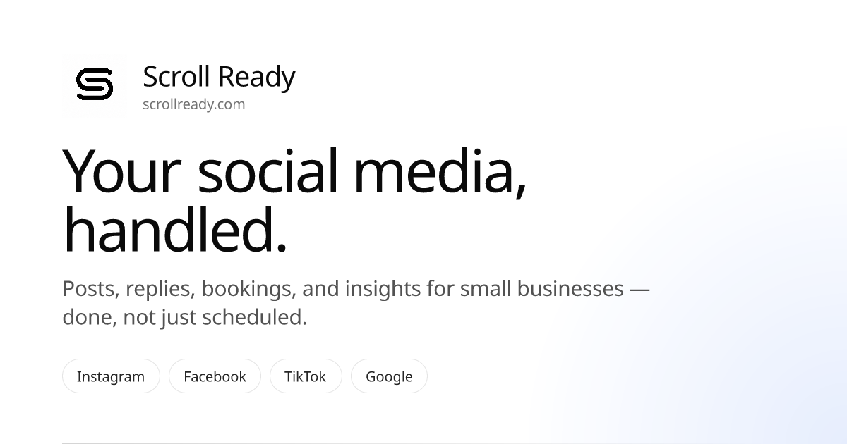 Scroll Ready gallery image
