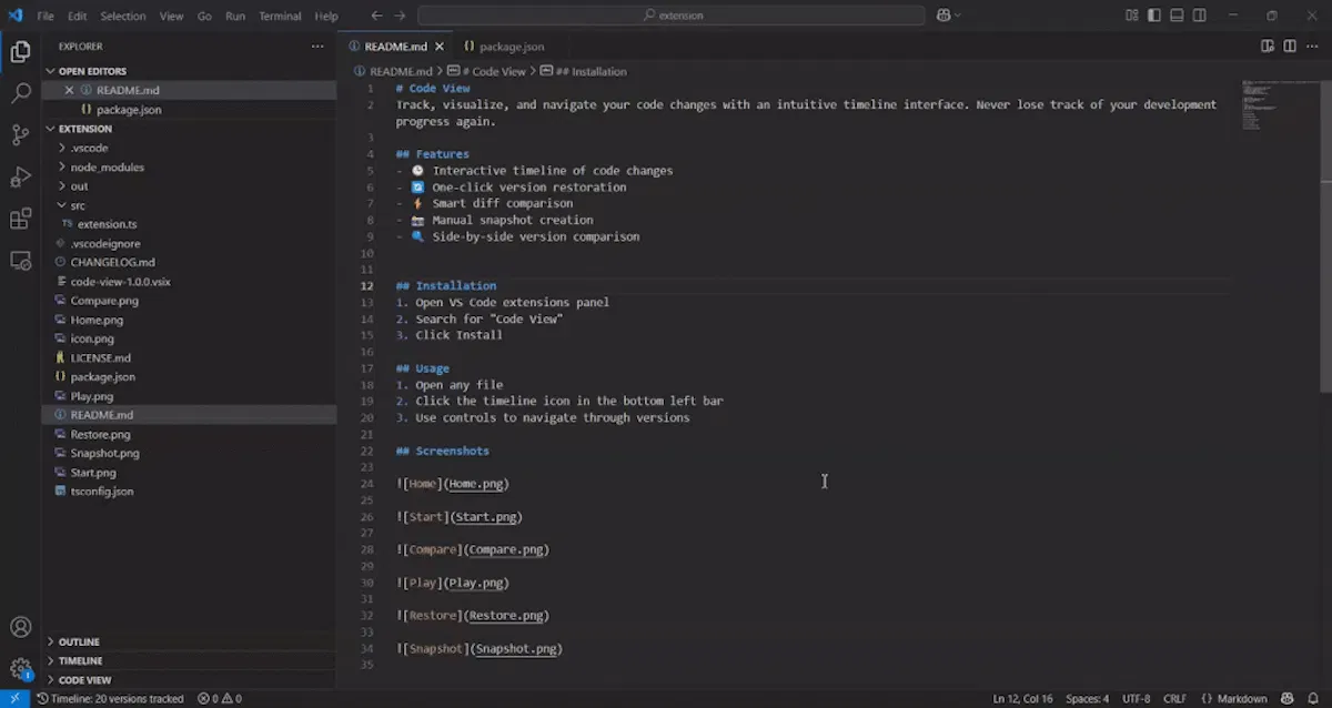 Code View (Beta)