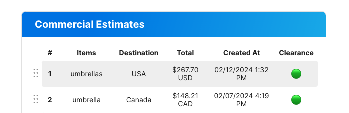 Customs duty estimator media 1