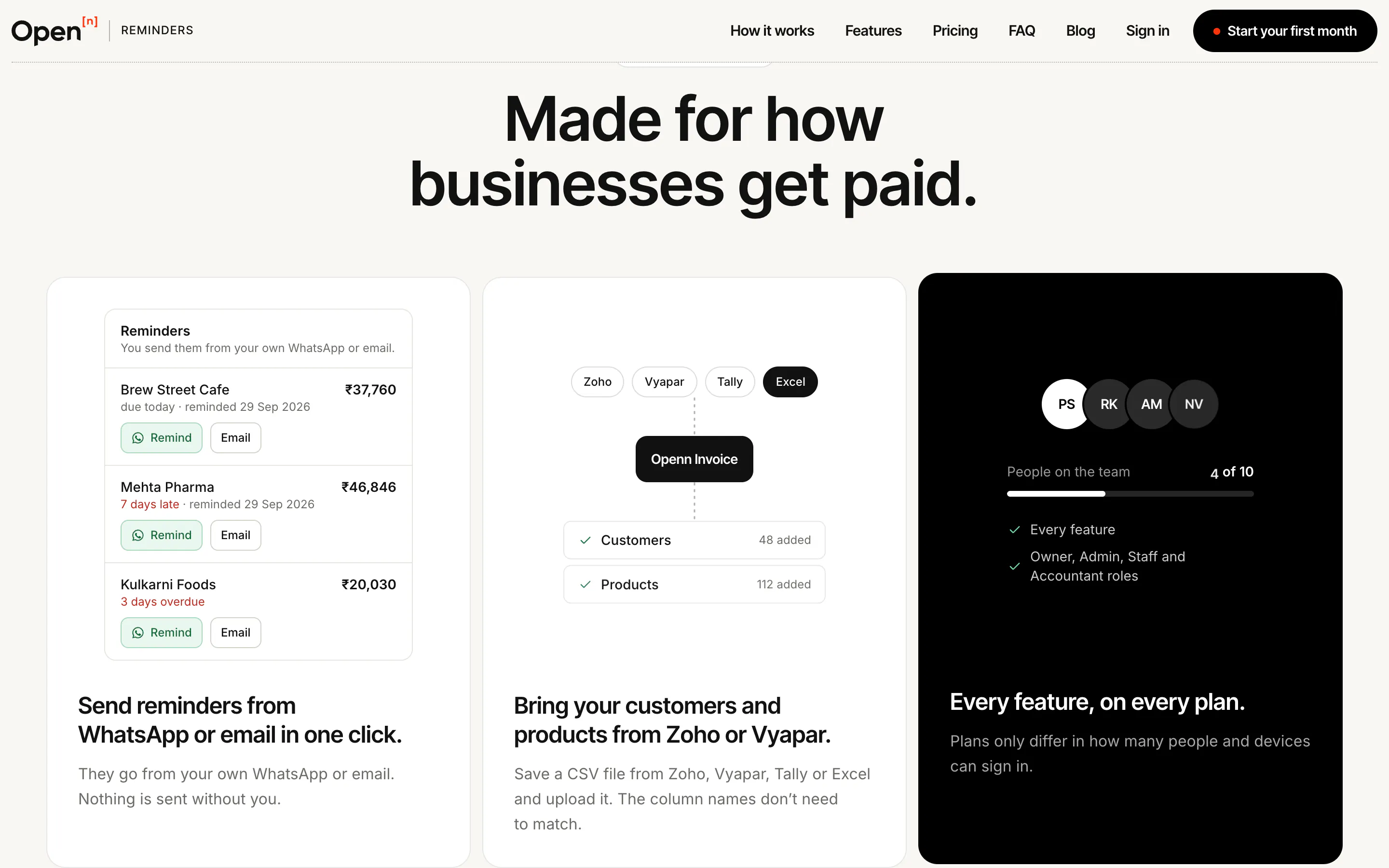 Openn Invoice gallery image