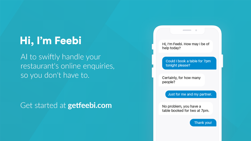 Feebi | Restaurant Chatbot gallery image