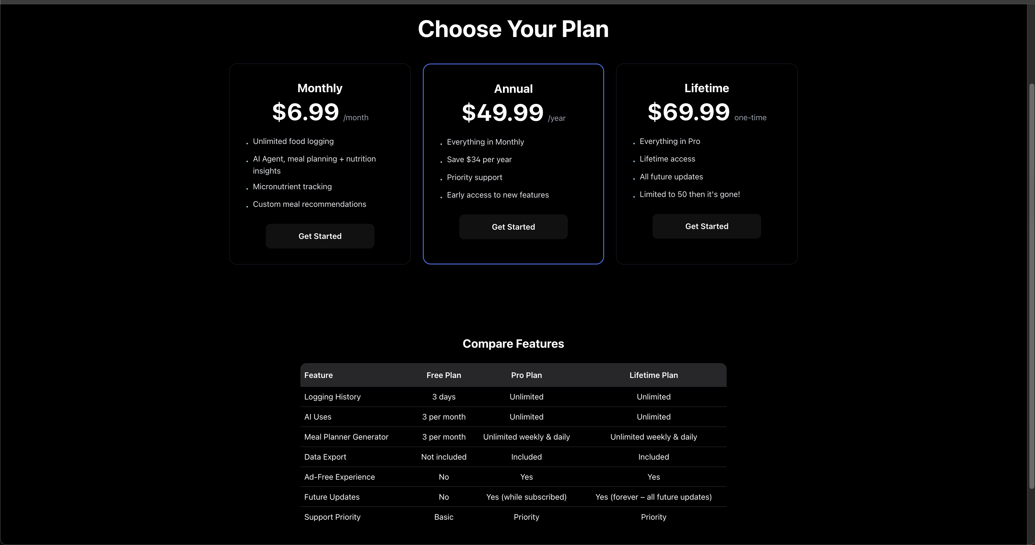 NutriTracker gallery image