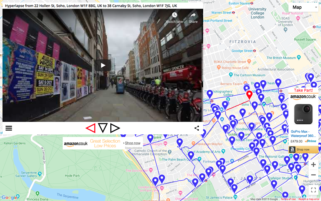 Hyperlapse Map gallery image