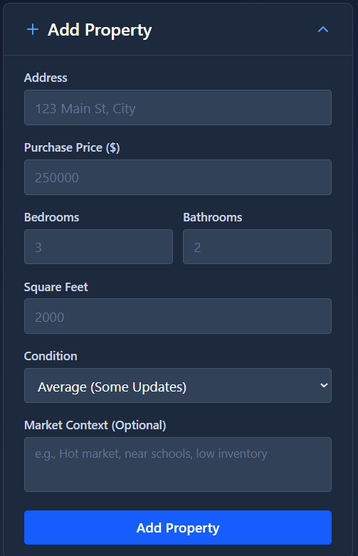 Real Estate Flipper AI gallery image