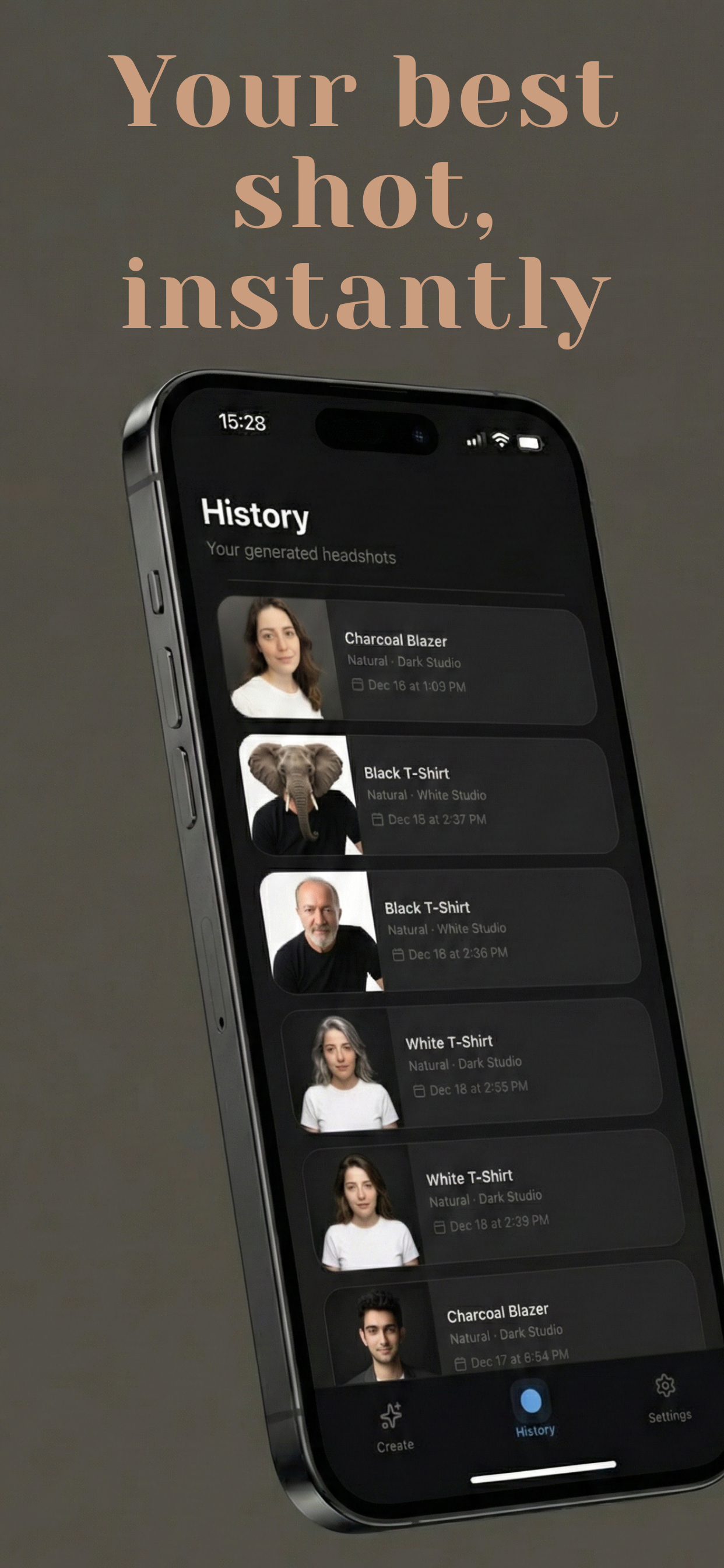 NB: AI Headshot Generator - Screenshot 4 showing product features and functionality