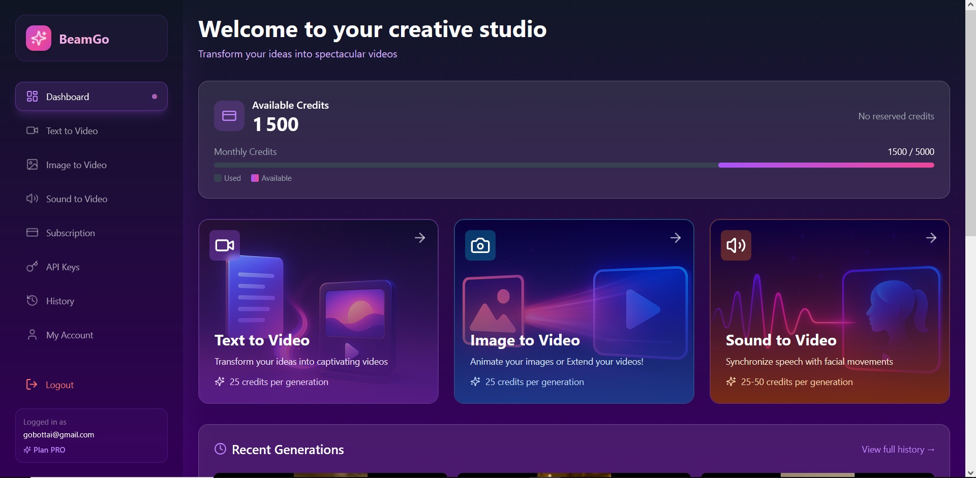 BeamGo - Screenshot 2 showing product features and functionality