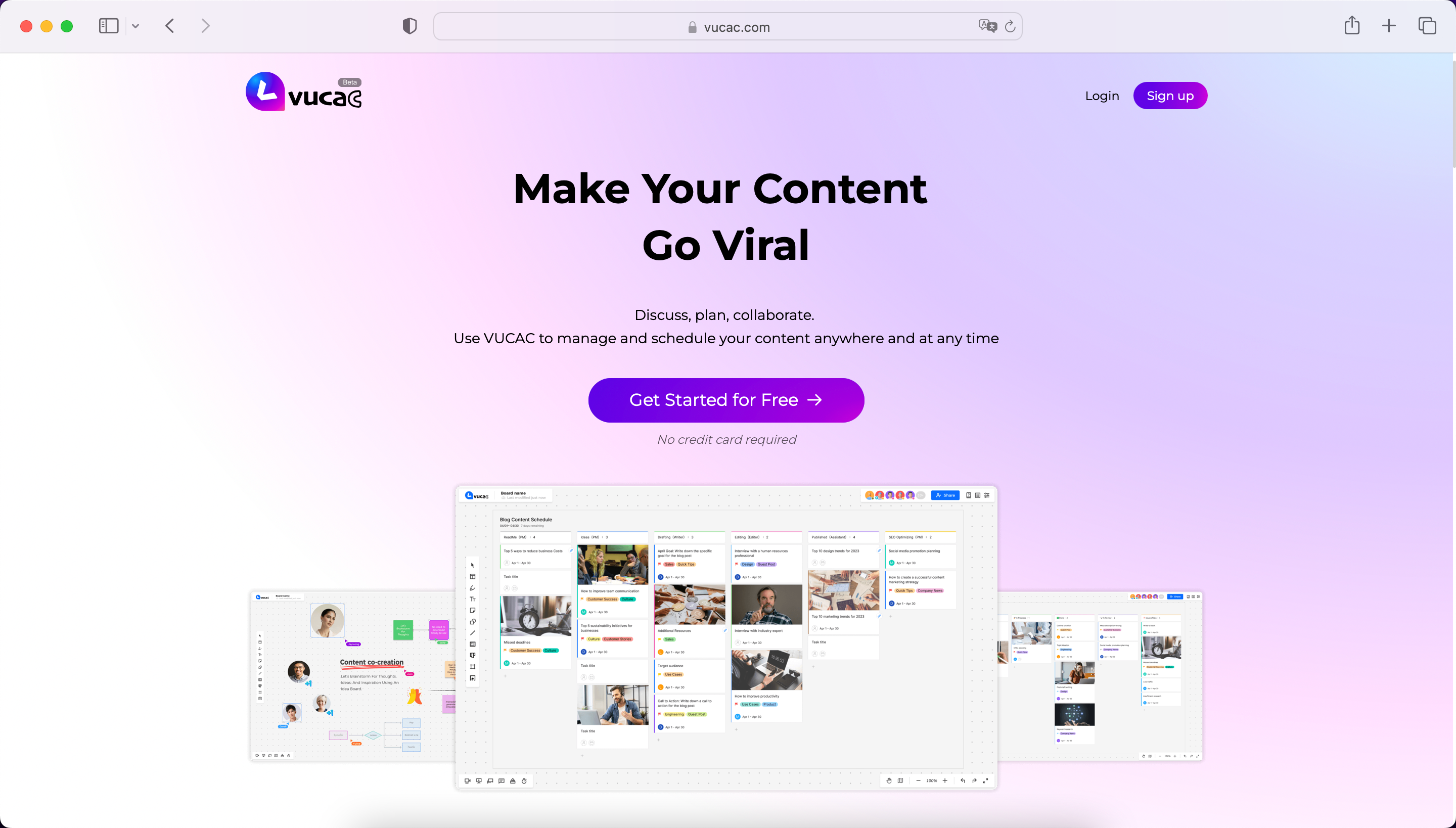 startuptile VUCAC-A Content Marketing Management Tool with Generative AI soon