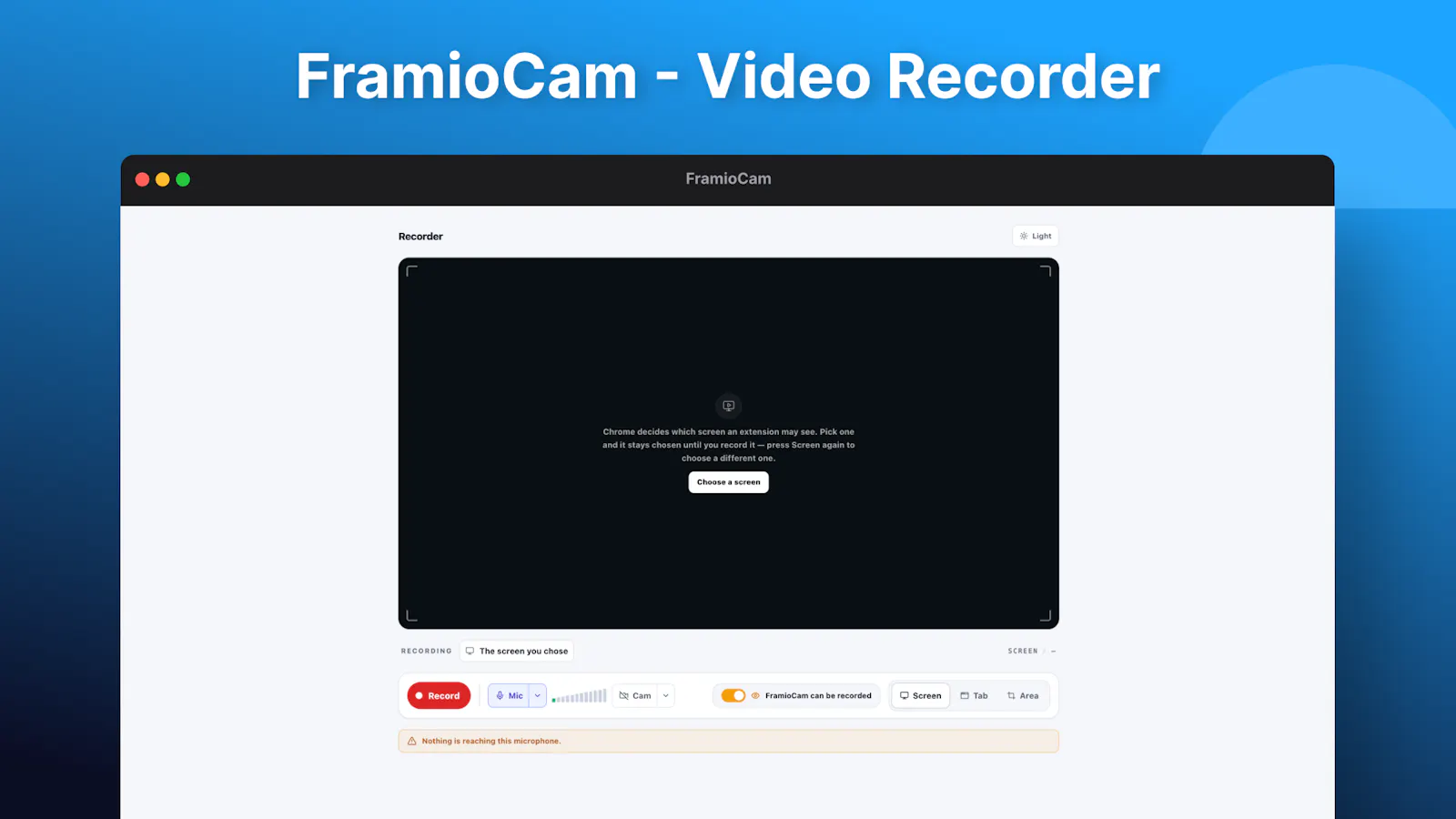 FramioCam screenshot 3
