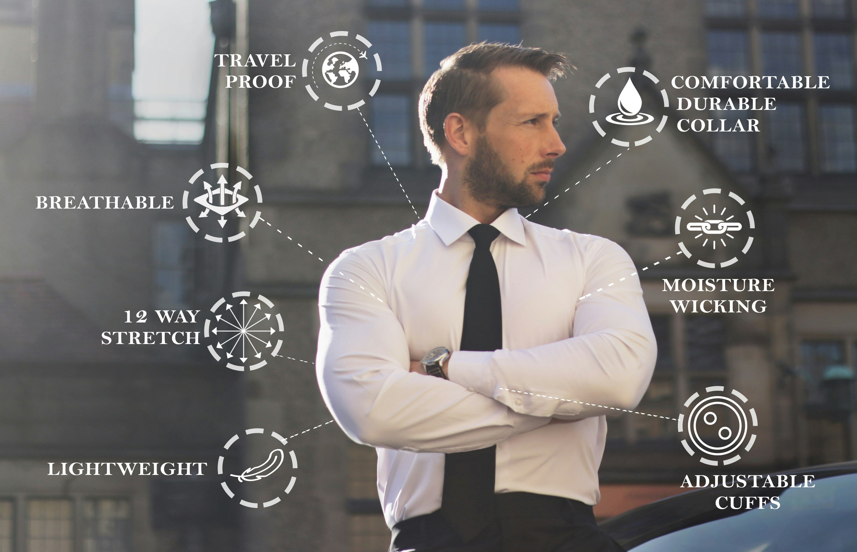 World's Most Comfortable Super Stretch Shirts For Travel gallery image