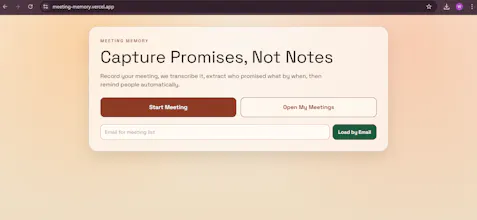Meeting Memory gallery image