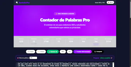 Contador de Palabras Pro gallery image