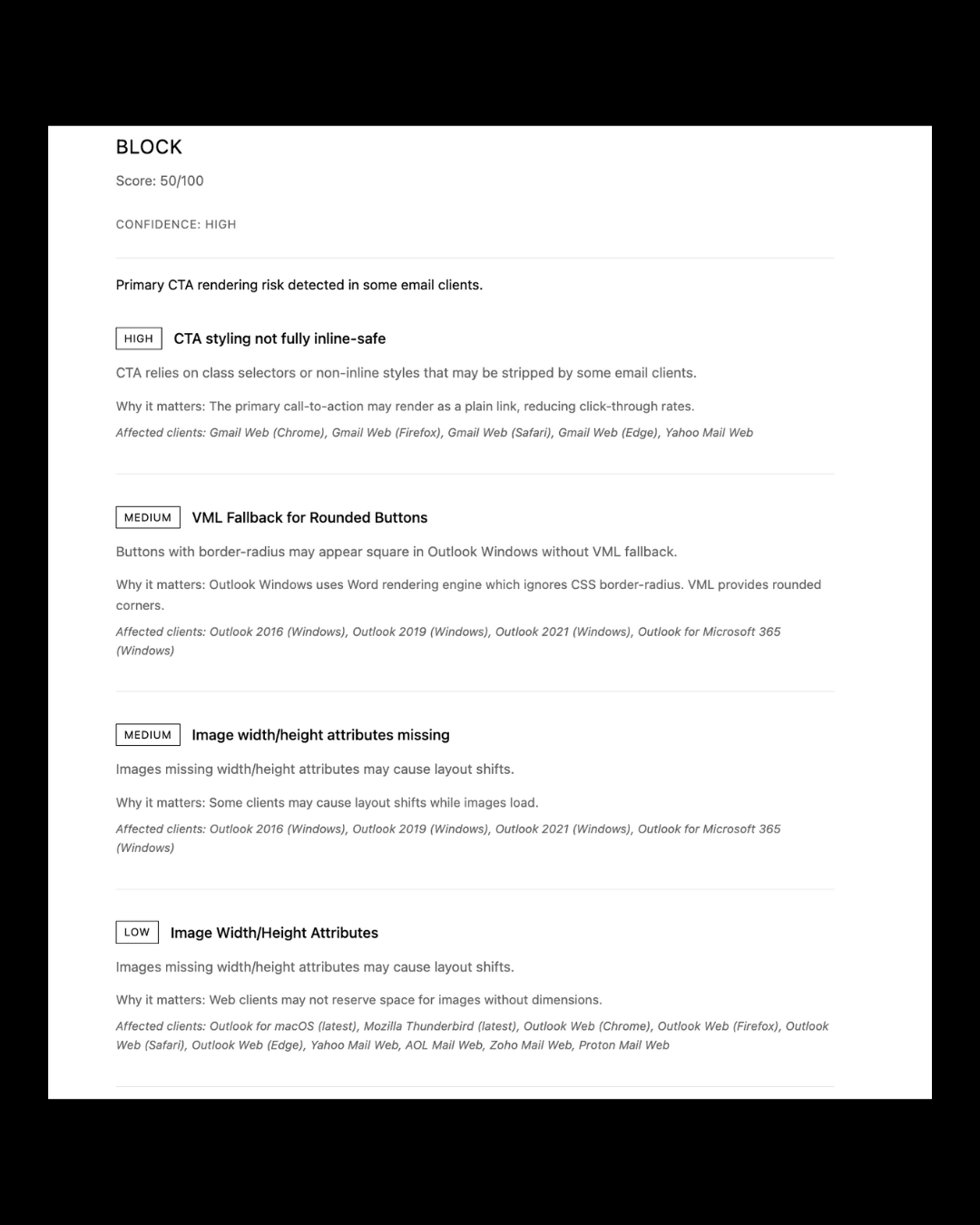 LooksGoodMail - Main product screenshot demonstrating key features and user interface