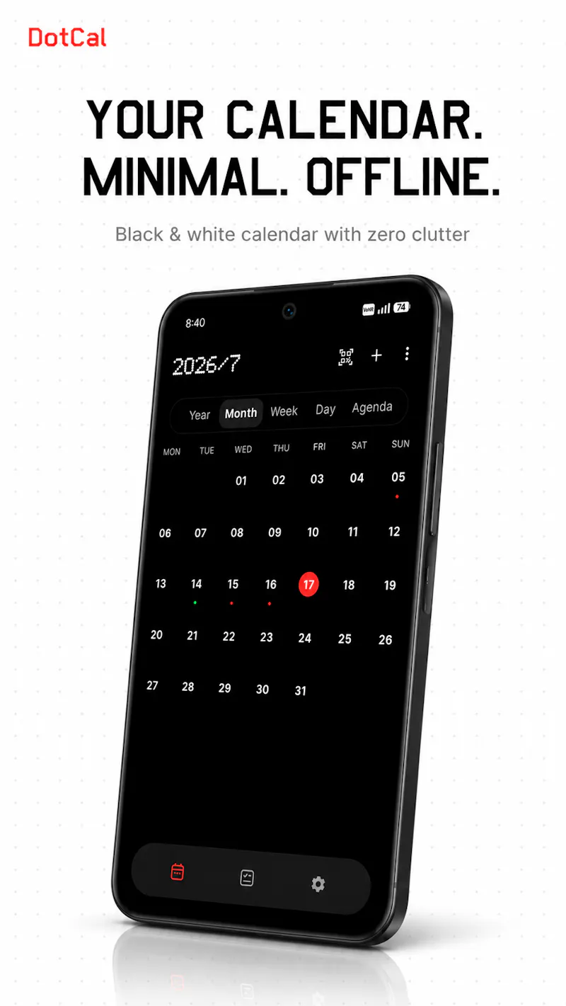 DotCal  screenshot 1