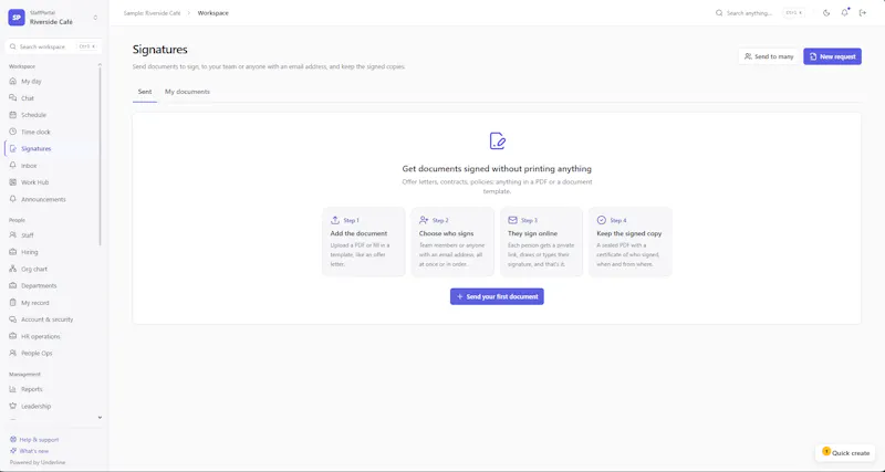 StaffPortal screenshot 3