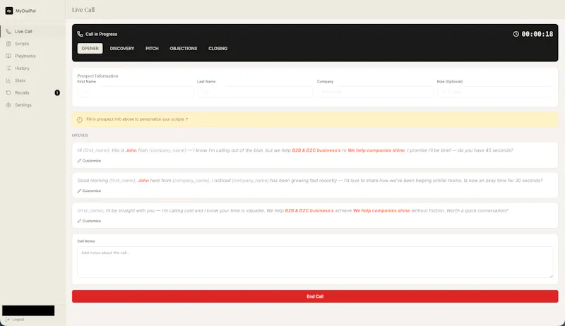 MyDialPal  screenshot 3