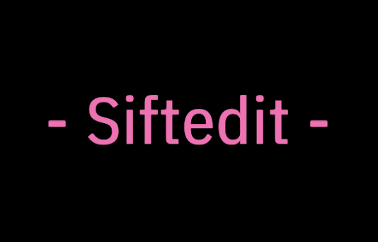 Siftedit