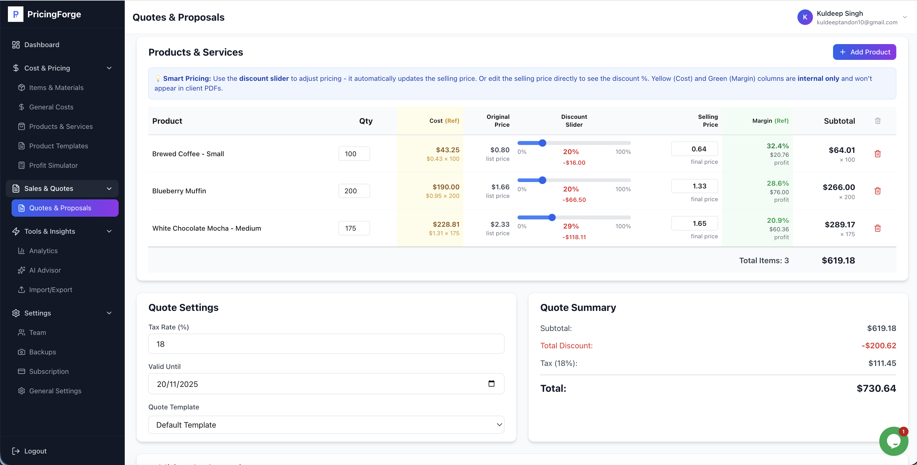 PricingForge gallery image