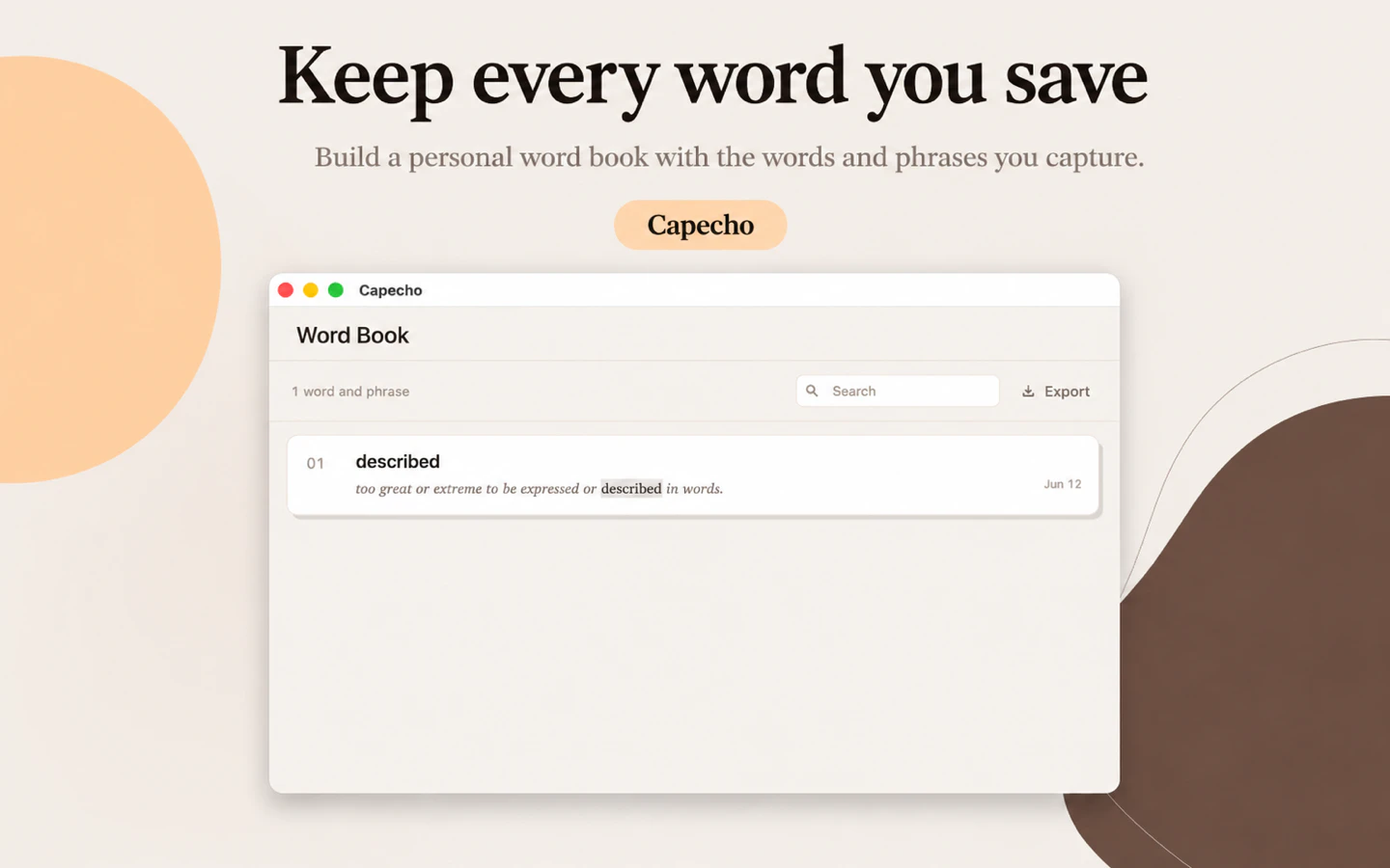Capecho screenshot 3