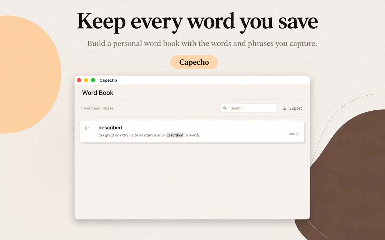 Capecho screenshot 3
