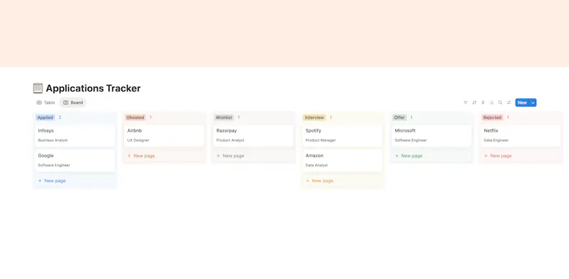 Job Search OS screenshot 2