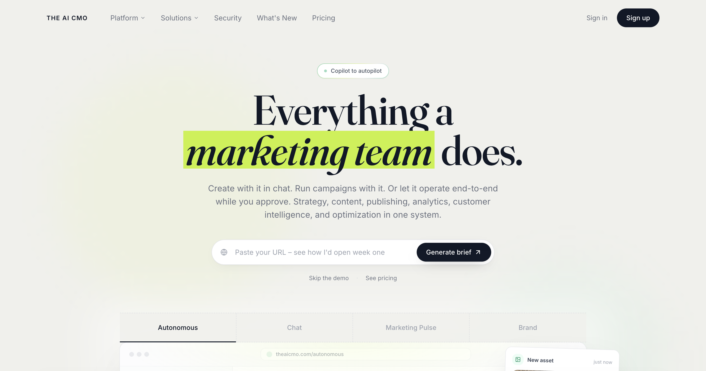 The AI CMO gallery image