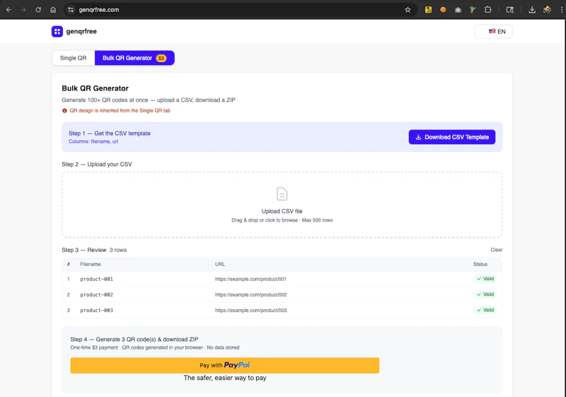 GenQRFree screenshot 6