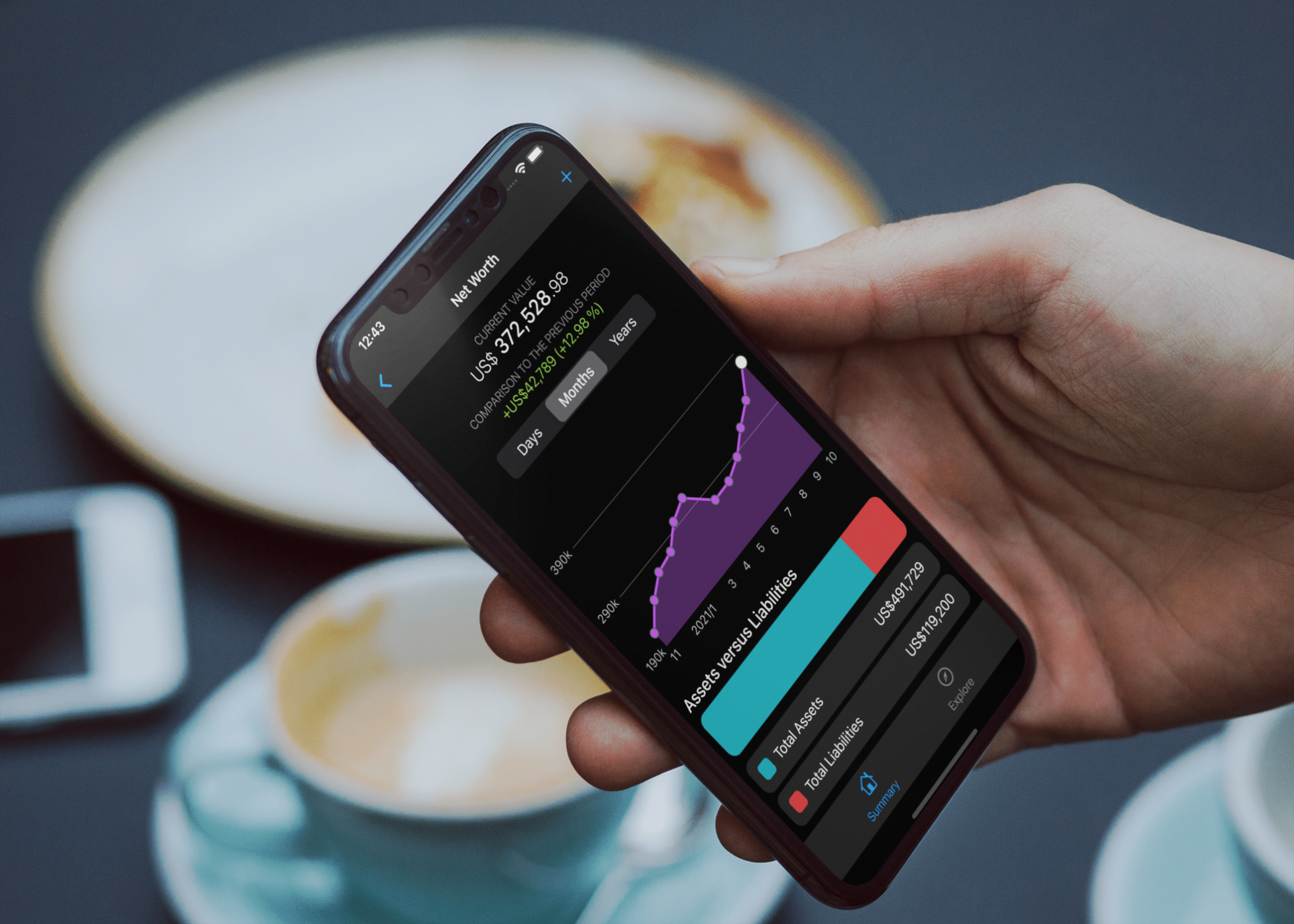 Sumio: Net Worth Tracker App gallery image