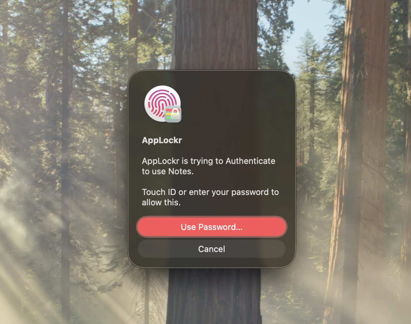 AppLockr - Screenshot 3 showing product features and functionality
