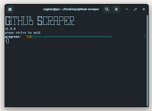 github-scraper gallery image