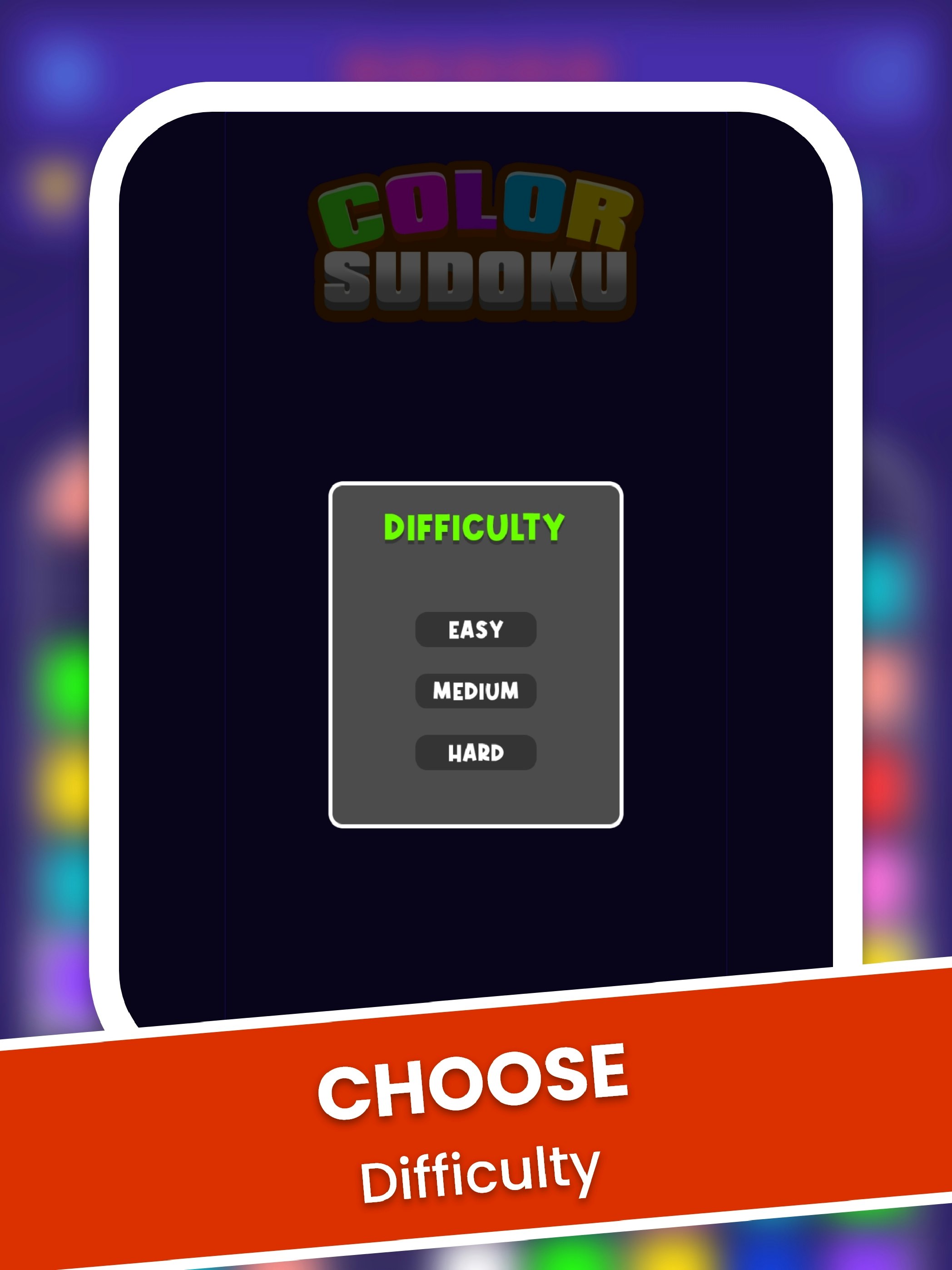 Sudoku: colore media 2