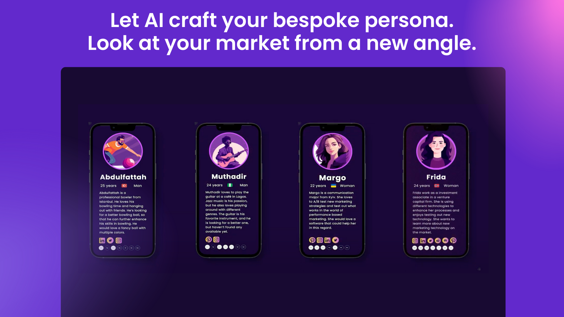 PersonaMagic - a new view on your market gallery image