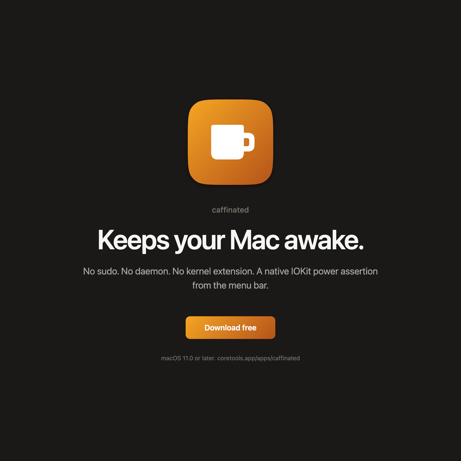 Caffinated screenshot 1