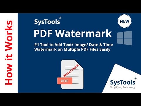 SysTools PDF Watermark Creator gallery image