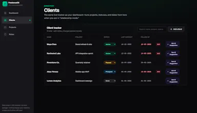 FreelanceOS gallery image