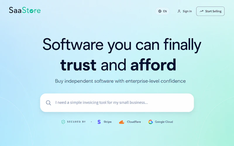 SaaStore screenshot 2