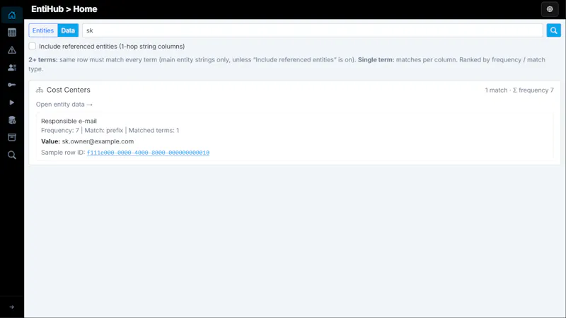 EntiHub - Master data under control screenshot 5