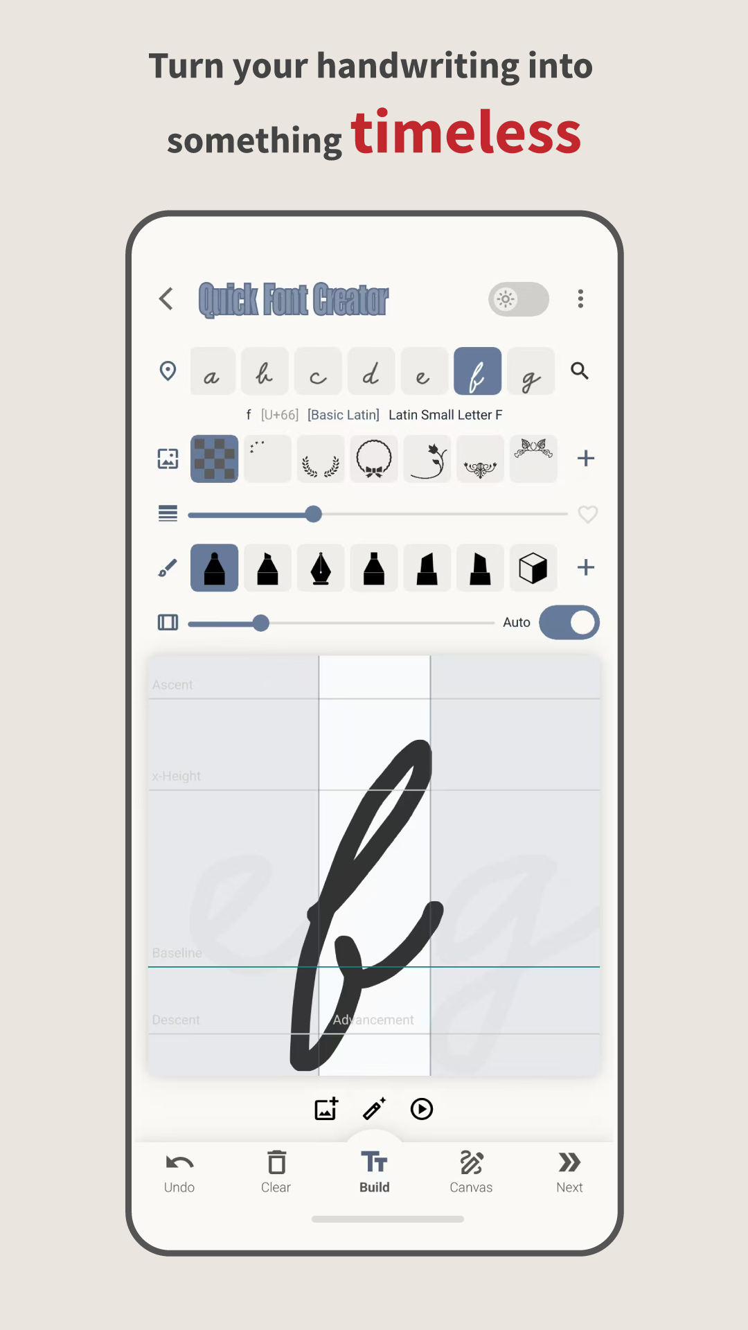 Quick Font Creator gallery image