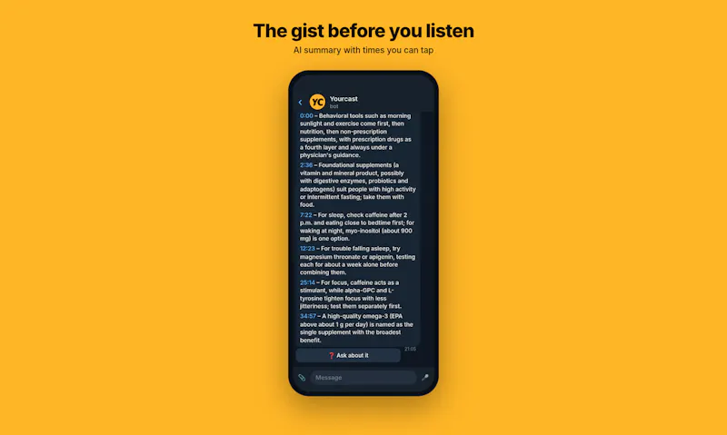 Yourcast 2.0 screenshot 4