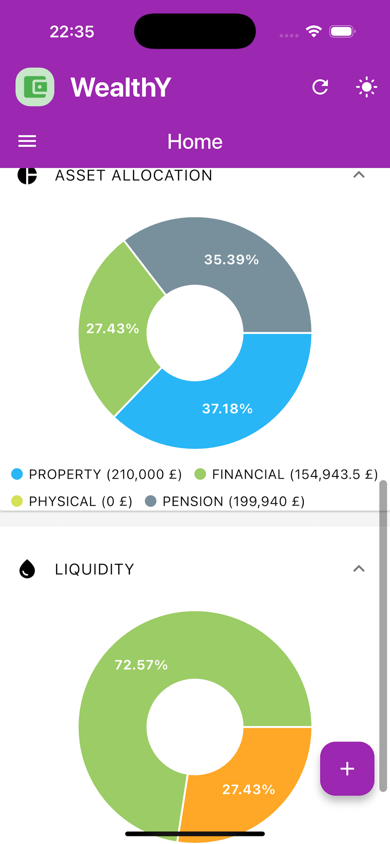 WealthYogi: Private Networth Tracker gallery image