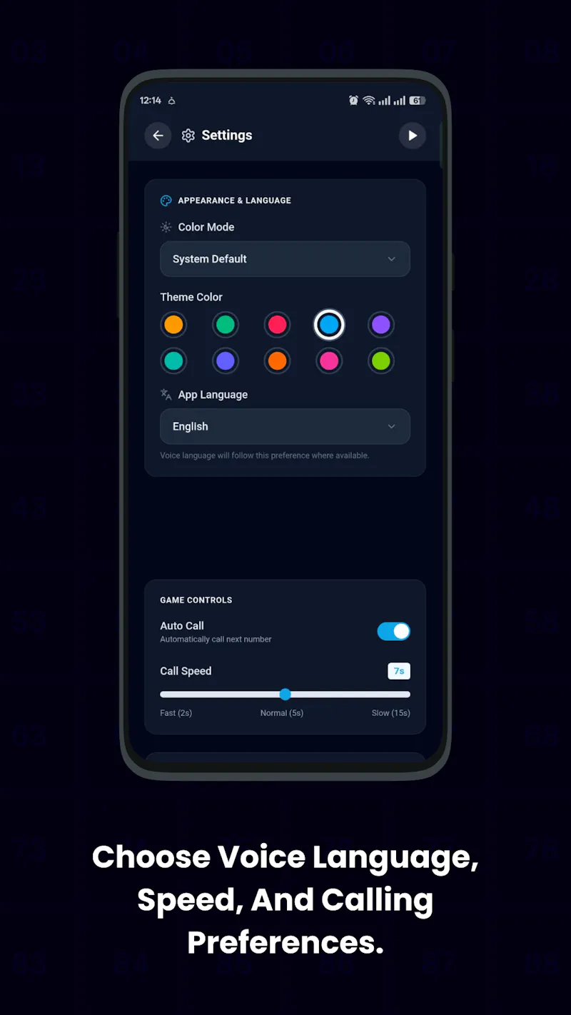 Tambola Number Caller App screenshot 2