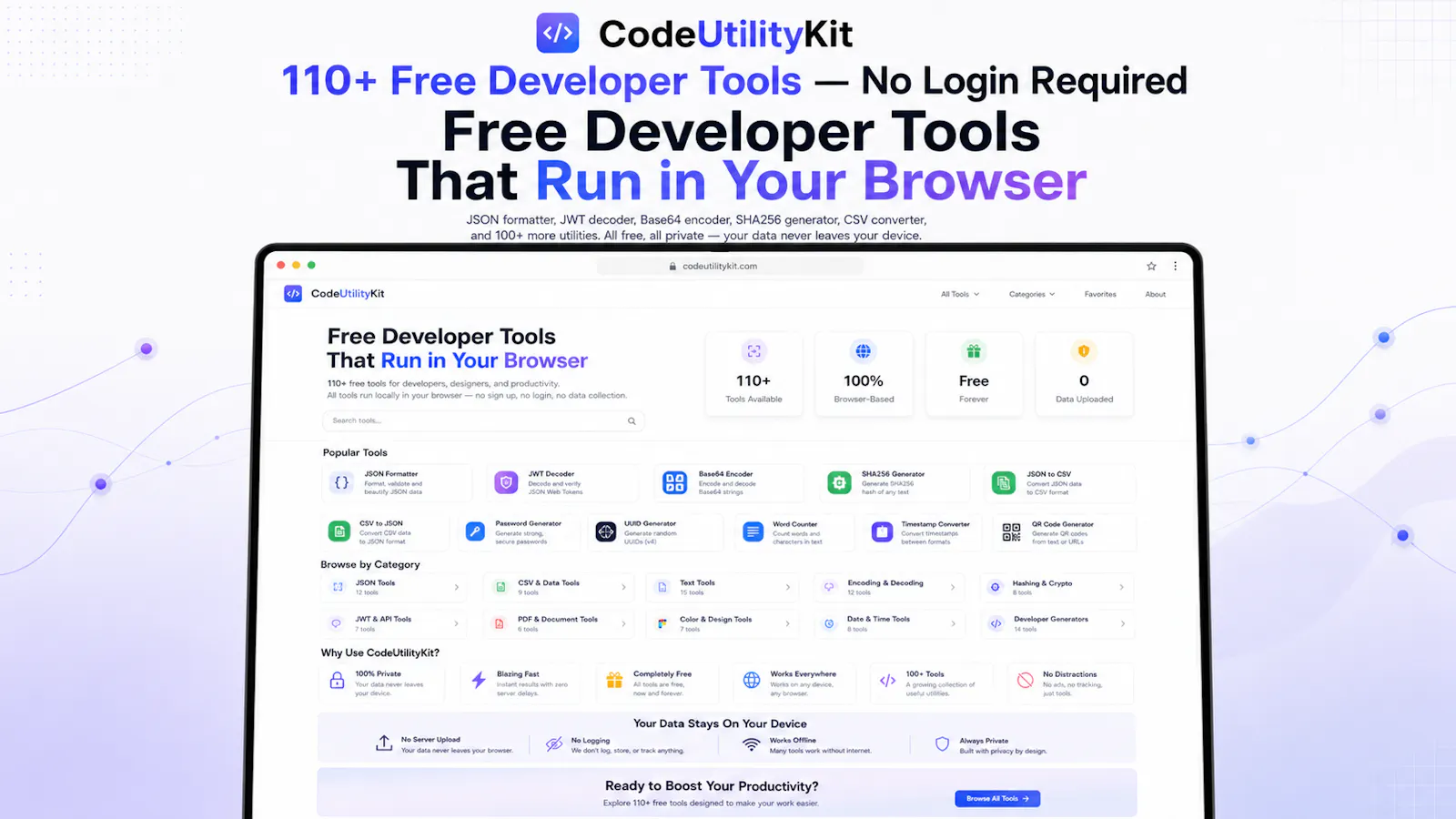 CodeUtilityKit screenshot 1