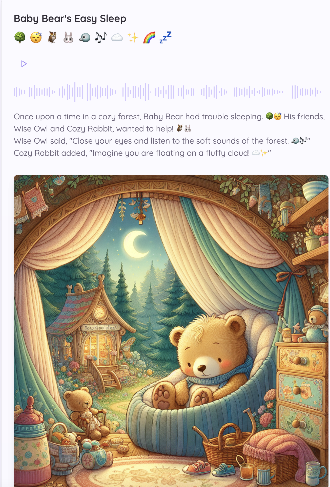 SparklesTales - Bedtime stories made simple media 3