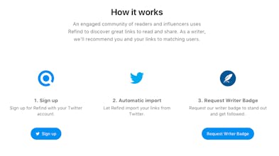 Refind for Writers gallery image