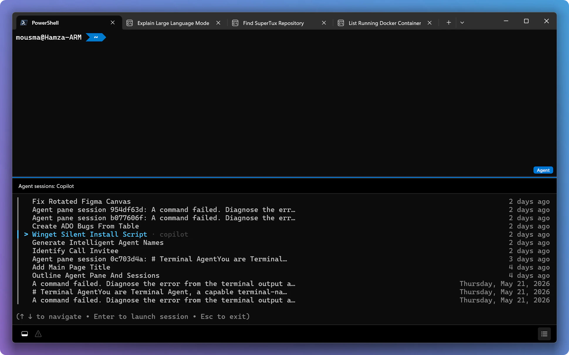 startuptile Intelligent Terminal-Windows Terminal with native agent integration