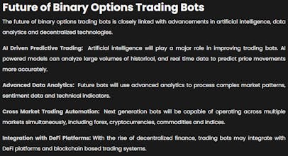 Binary Options Trading Bot gallery image