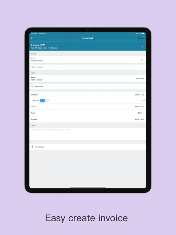 Pocket Invoice gallery image