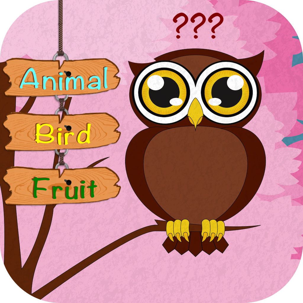 Animal,Bird,Fruit Find Game for Kids ABC Alphabet